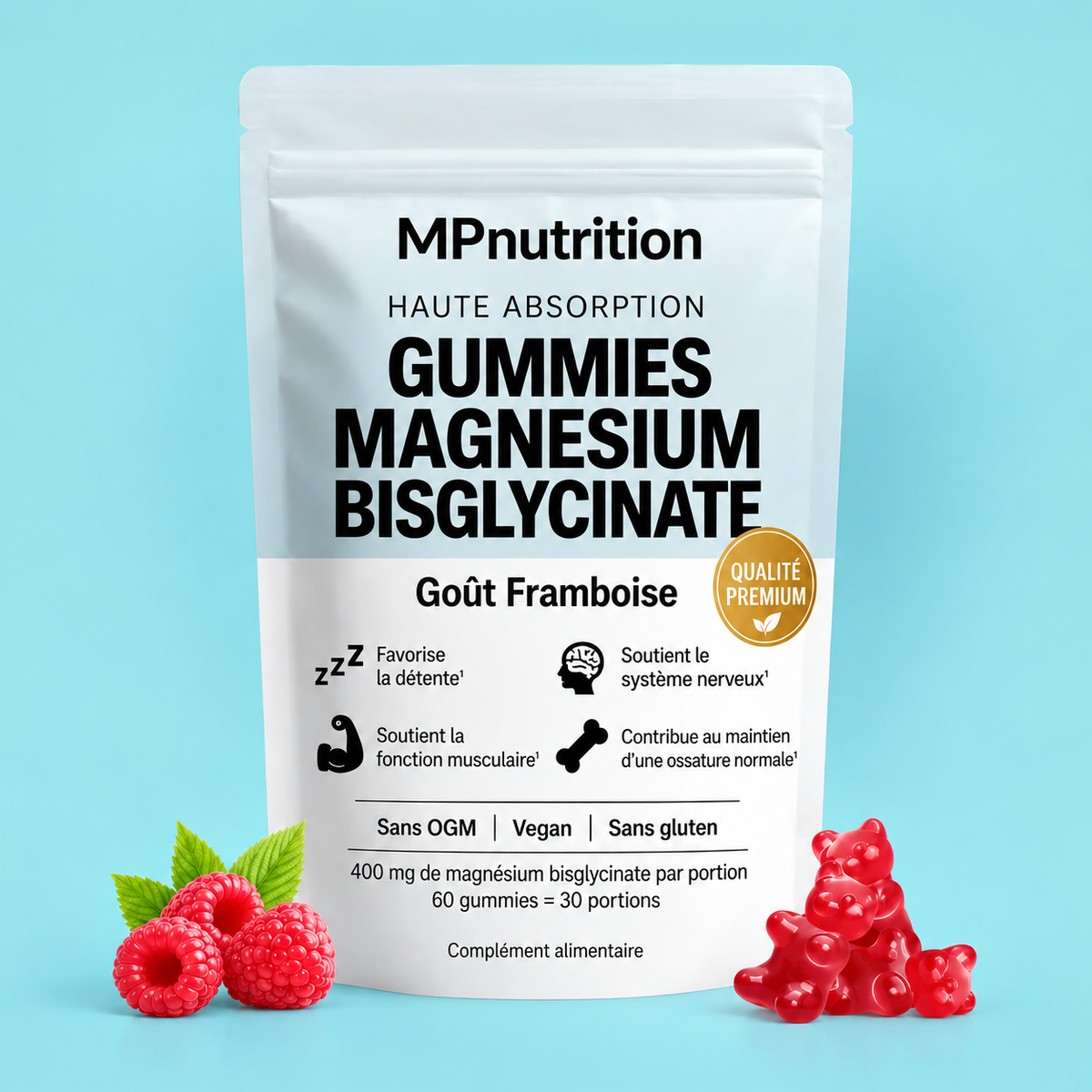 Gummies Magnesium Bisglycinate MPNutrition